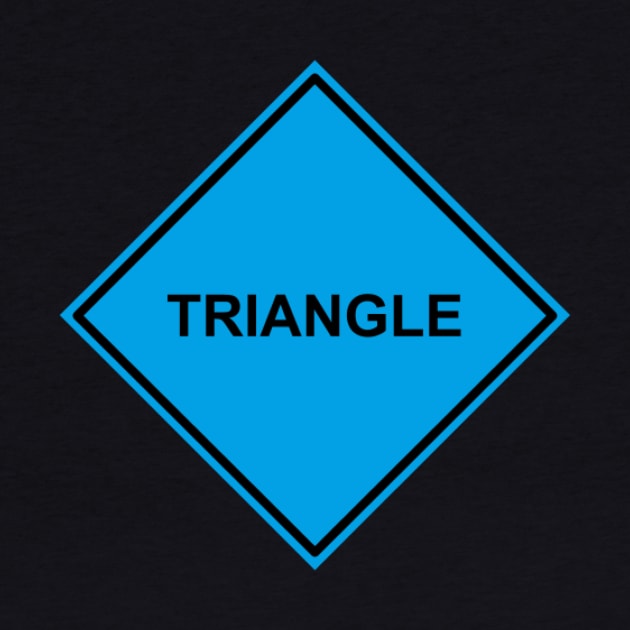 Blue Triangle by rockcock